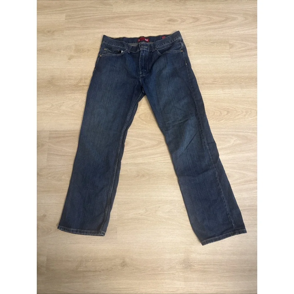 Levis 503 Jeans Mens 36 X 32 Fits 36x30 Blue Bootcut Regular Fit Denim  2013